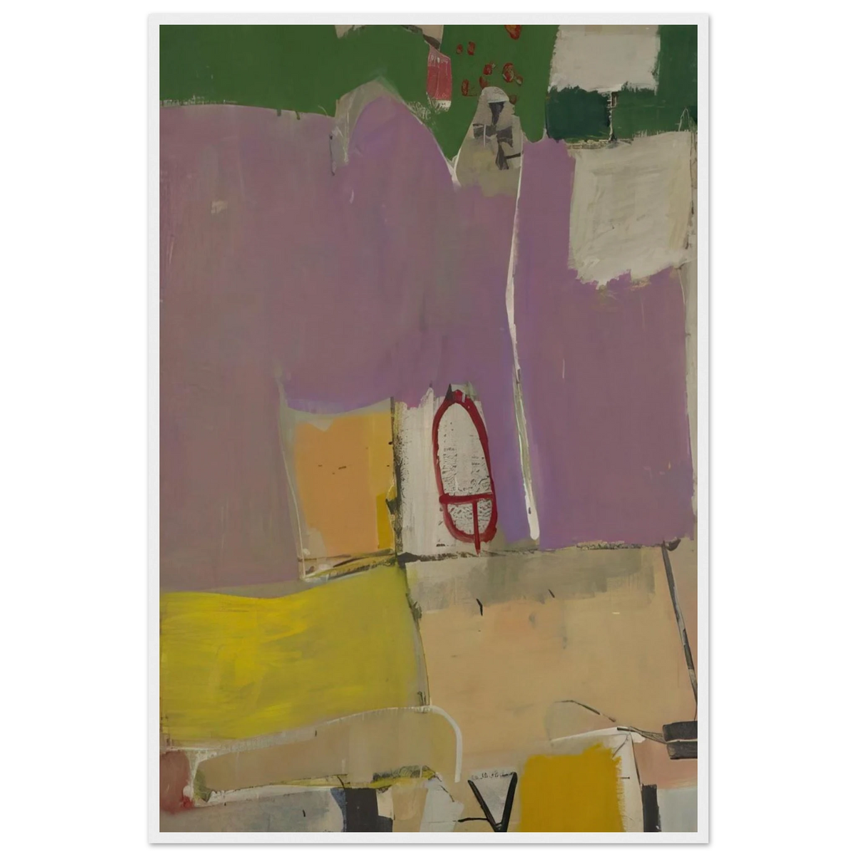 Albuquerque #4 Framed Poster | Richard Diebenkorn Framed Prints Wall Art | Richard Diebenkorn Shop