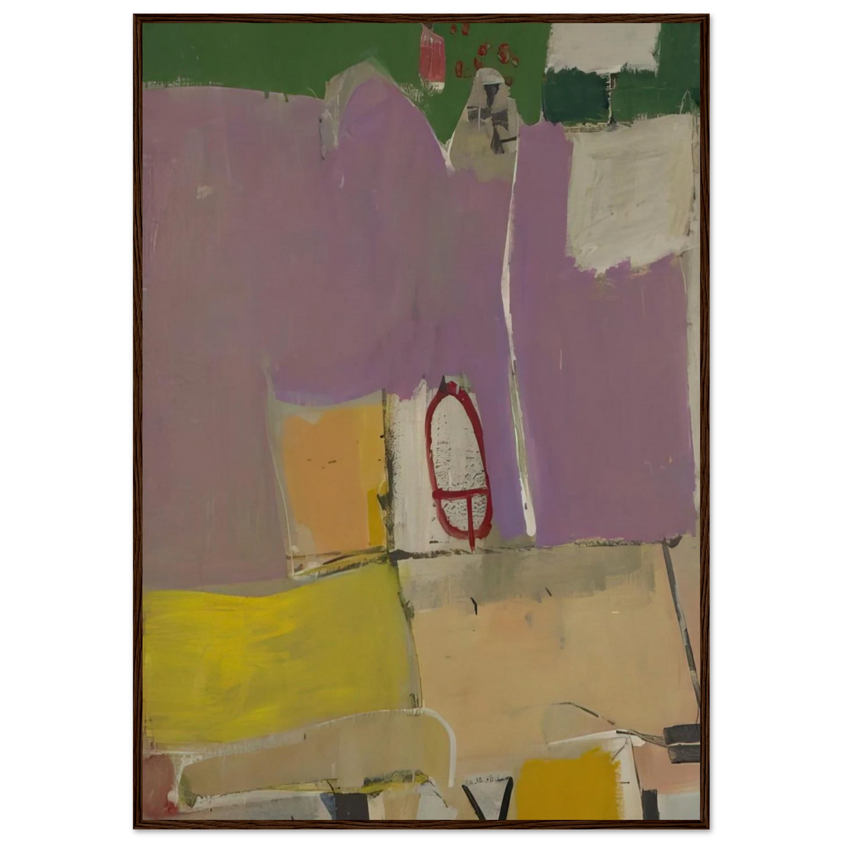 Albuquerque #4 Framed Poster | Richard Diebenkorn Framed Prints Wall Art | Richard Diebenkorn Shop