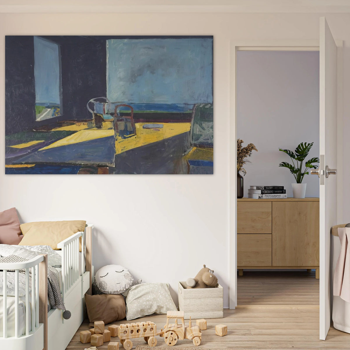 Interior with View of the Ocean Poster | Richard Diebenkorn Poster | Richard Diebenkorn Shop