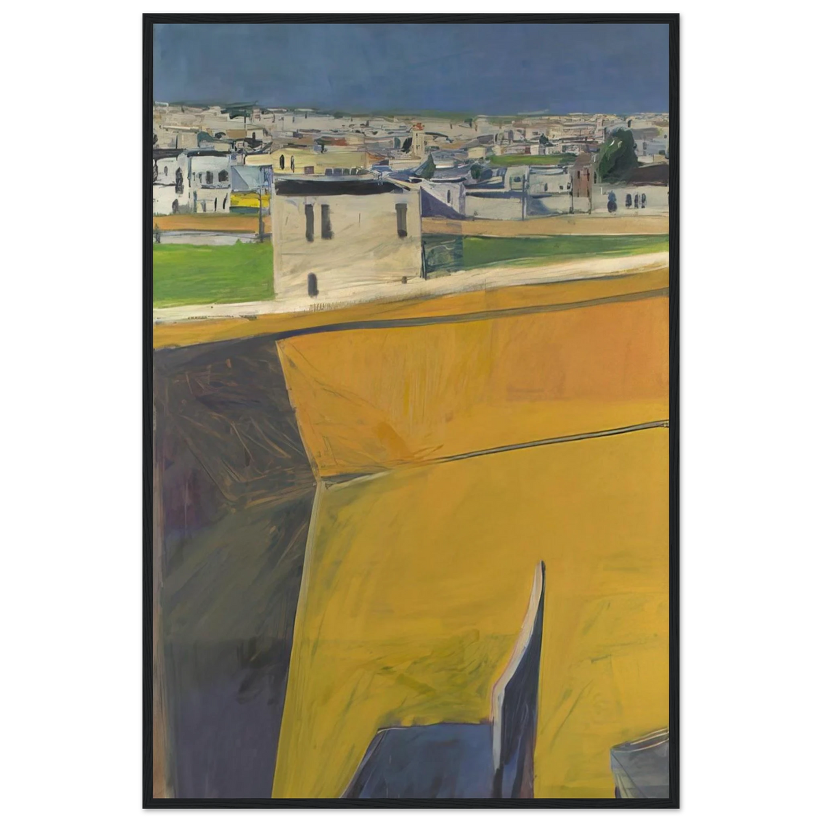 Yellow Porch Framed Poster | Richard Diebenkorn Framed Prints Wall Art | Richard Diebenkorn Shop