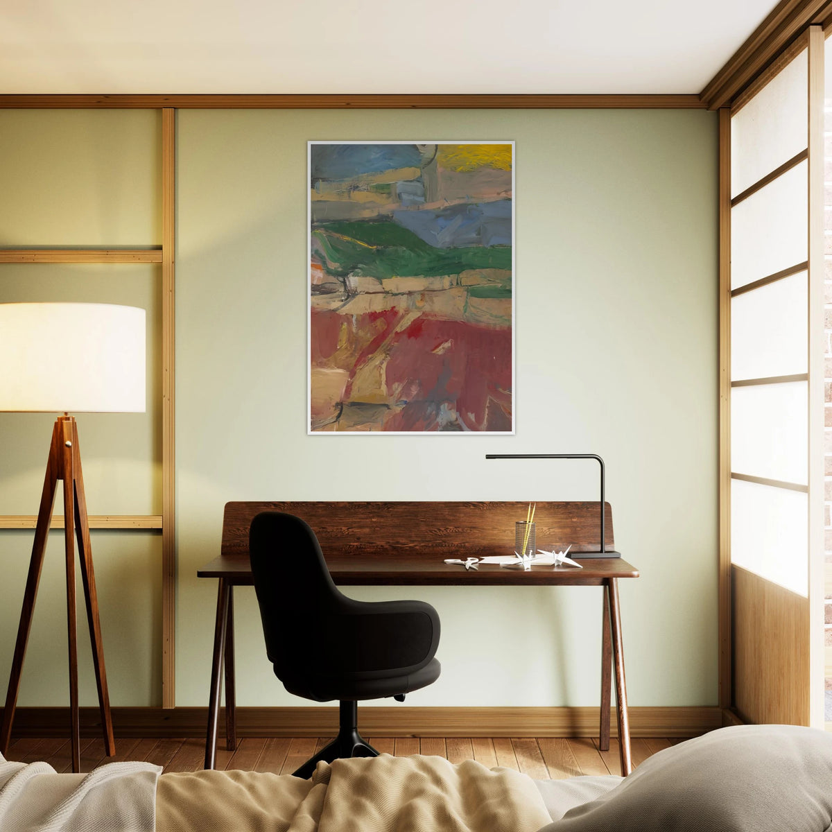 Berkeley #32 Framed Poster | Richard Diebenkorn Framed Prints Wall Art | Richard Diebenkorn Shop