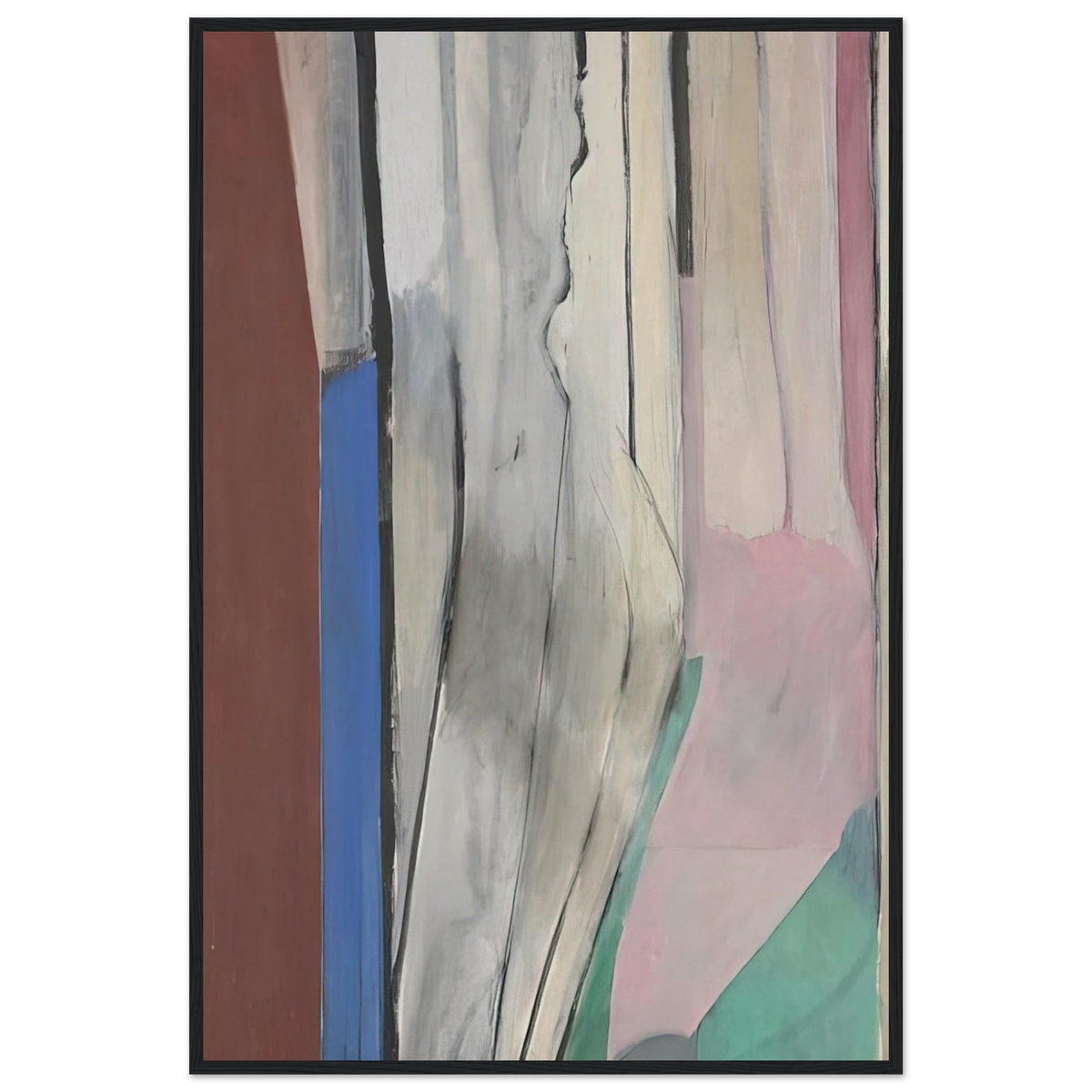Ocean Park #6 Framed Poster | Richard Diebenkorn Framed Prints Wall Art | Richard Diebenkorn Shop