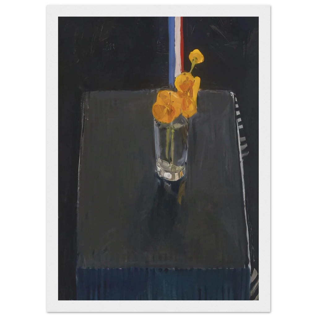 Poppies Framed Poster | Richard Diebenkorn Framed Prints Wall Art | Richard Diebenkorn Shop