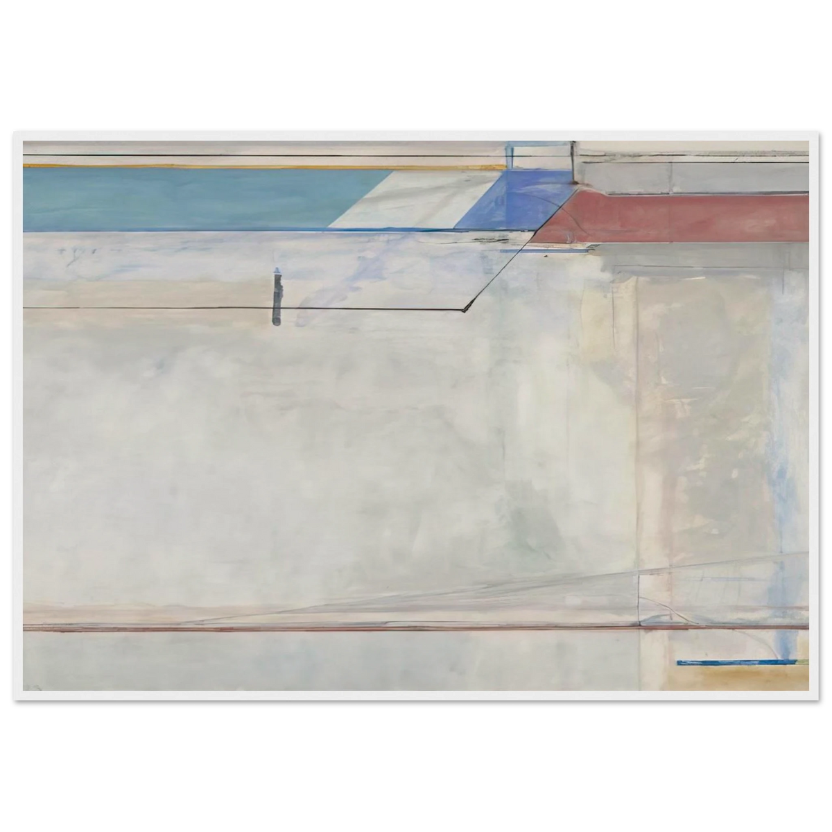 Ocean Park #63 Framed Poster | Richard Diebenkorn Framed Prints Wall Art | Richard Diebenkorn Shop