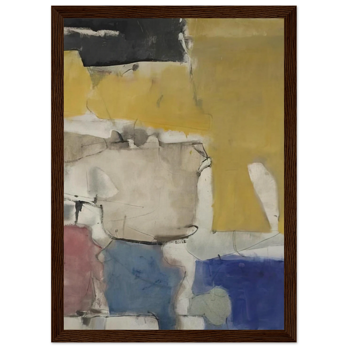 Albuquerque #9 Framed Poster | Richard Diebenkorn Framed Prints Wall Art | Richard Diebenkorn Shop