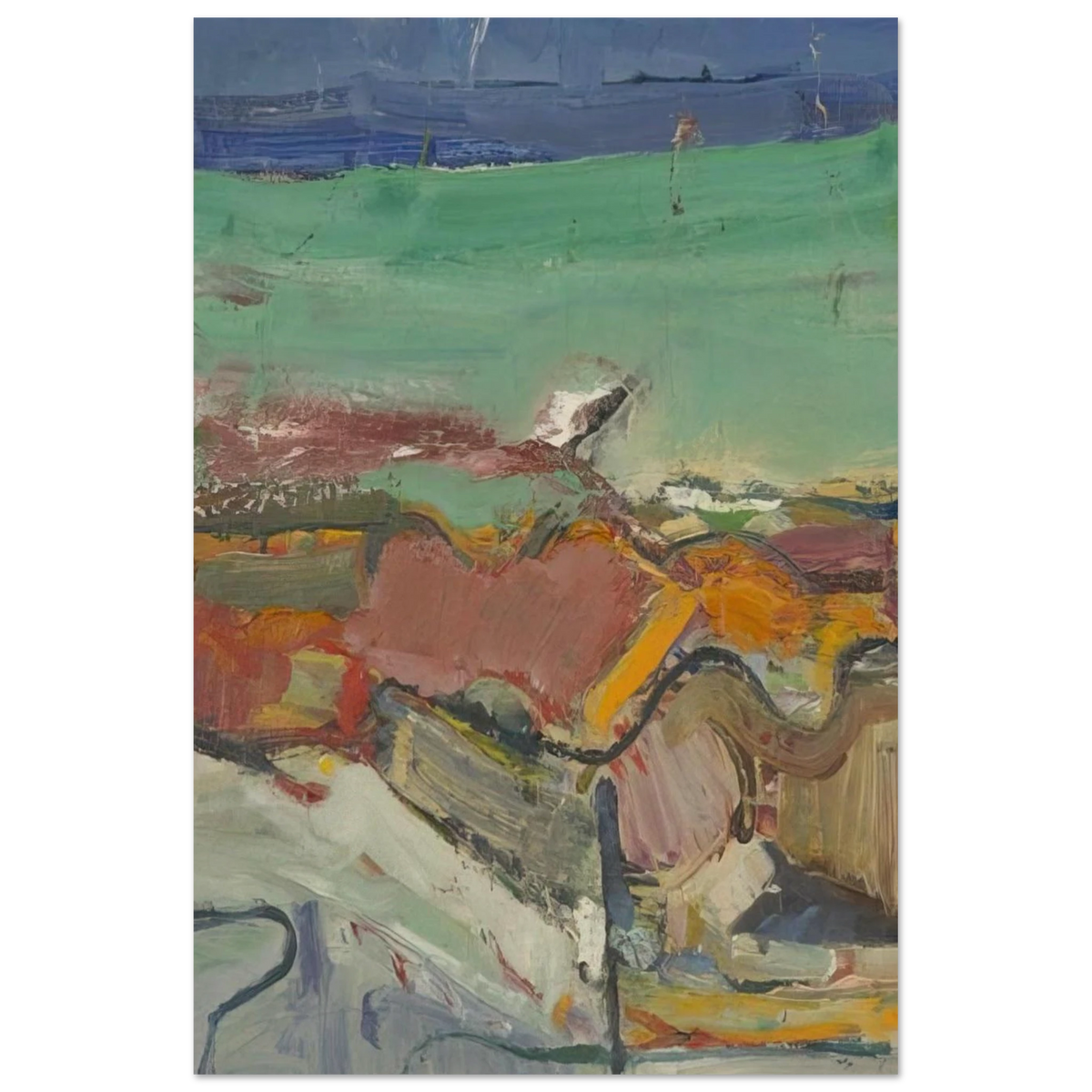 Berkeley Poster | Richard Diebenkorn Poster | Richard Diebenkorn Shop