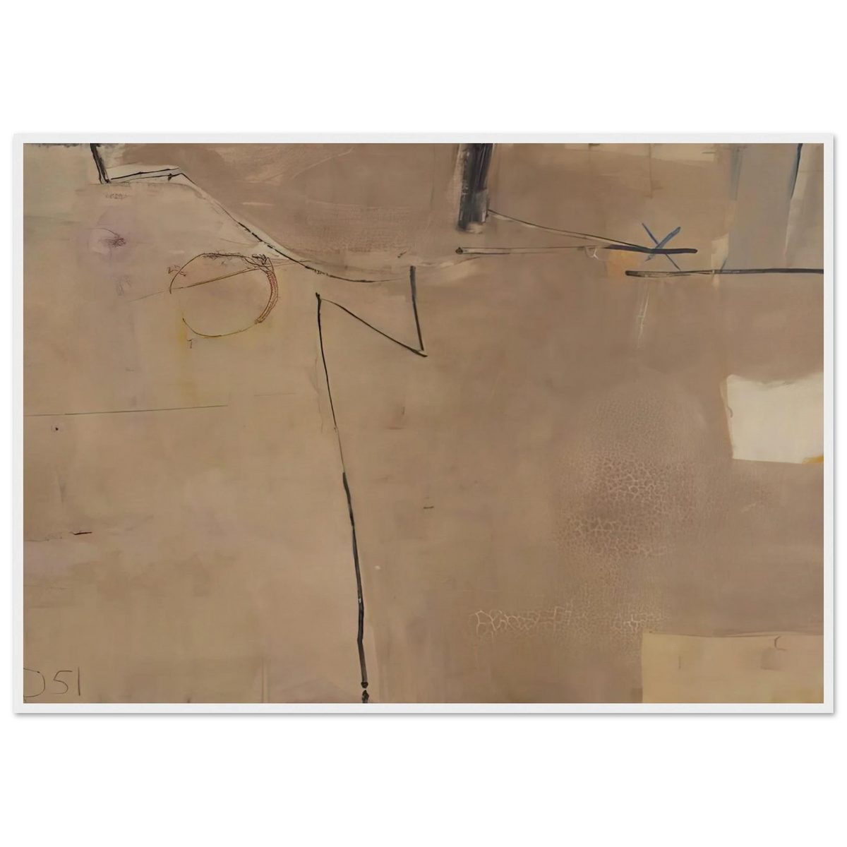 #22 Albuquerque Framed Poster | Richard Diebenkorn Framed Prints Wall Art | Richard Diebenkorn Shop