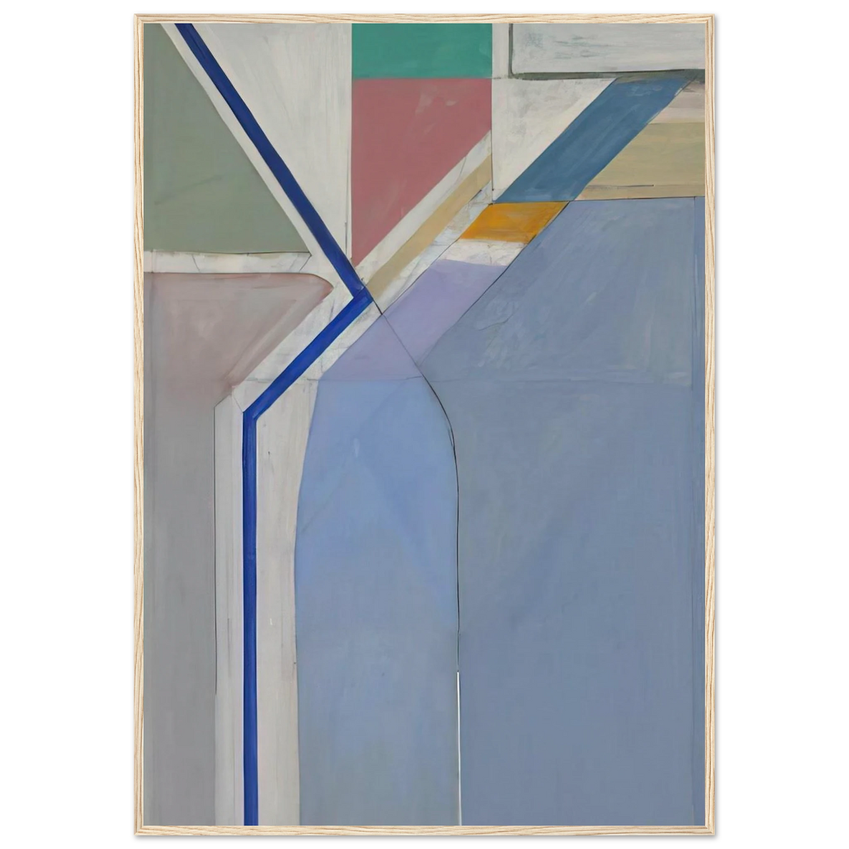 Ocean Park #24 Framed Poster | Richard Diebenkorn Framed Prints Wall Art | Richard Diebenkorn Shop
