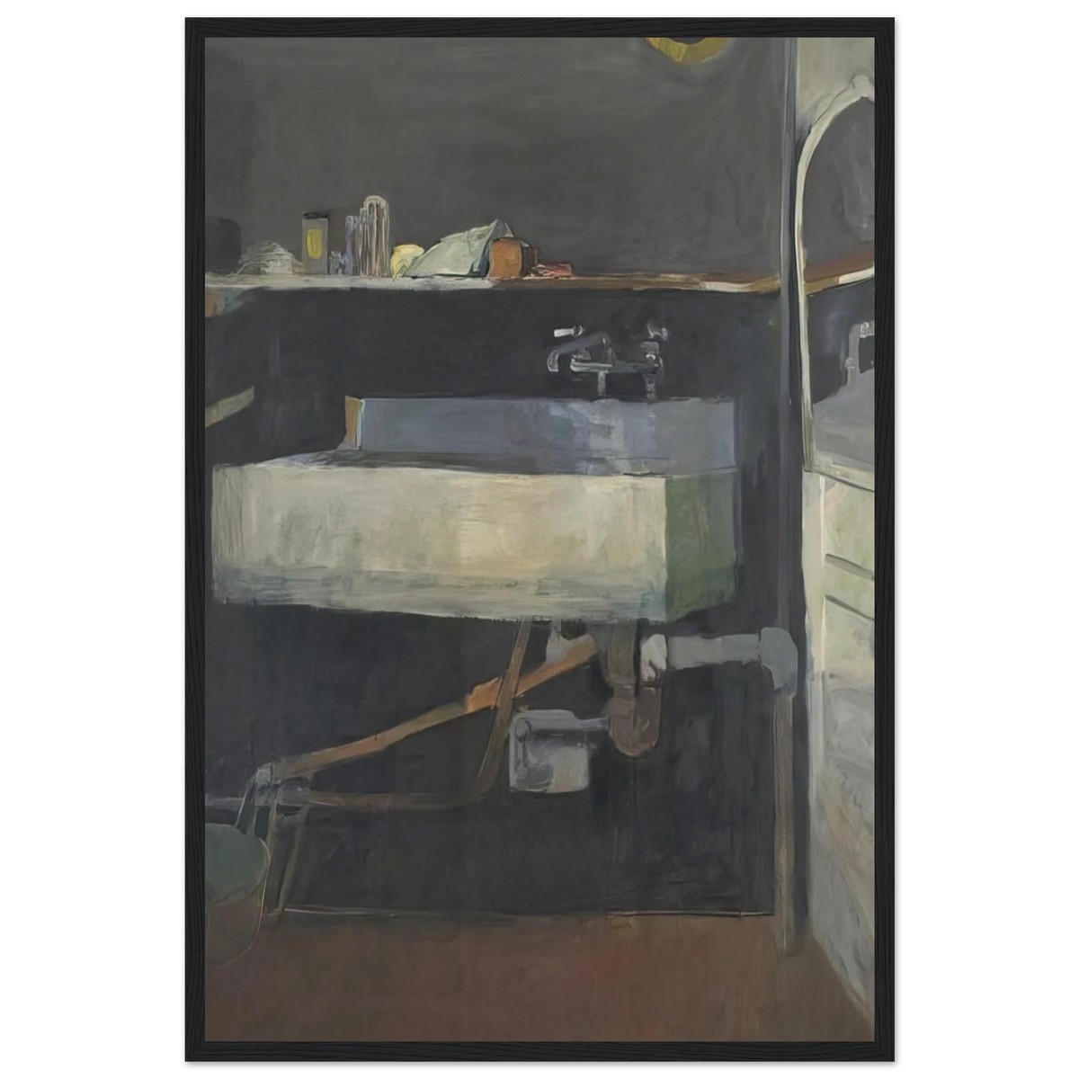 Corner of Studio – Sink Framed Poster | Richard Diebenkorn Framed Prints Wall Art | Richard Diebenkorn Shop