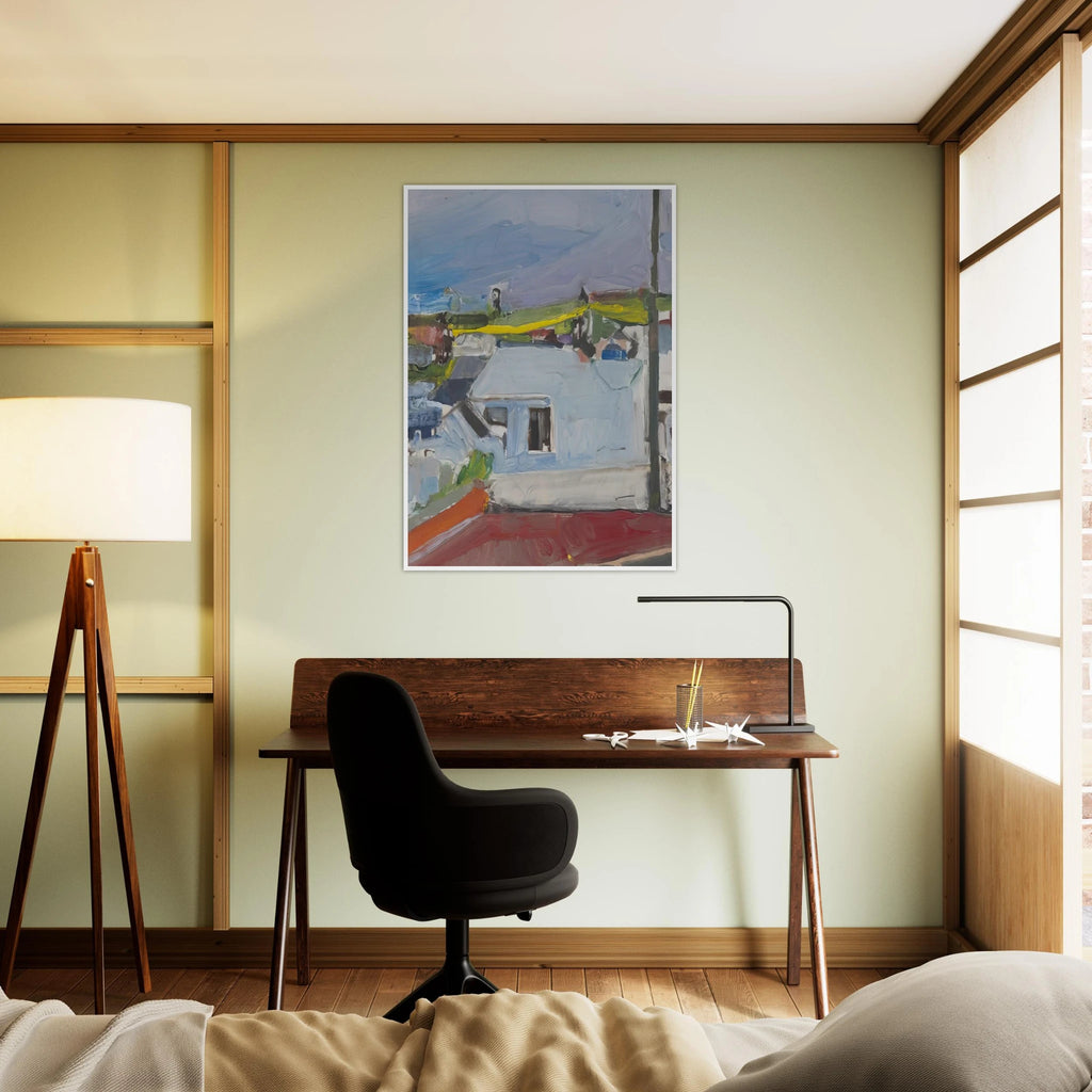Chabot Valley Framed Poster | Richard Diebenkorn Framed Prints Wall Art | Richard Diebenkorn Shop