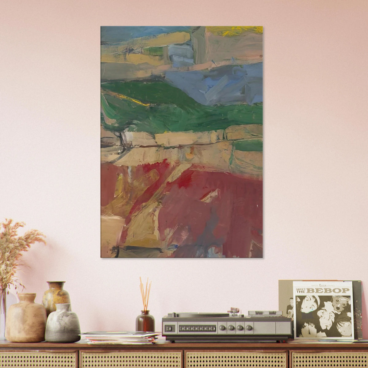 Berkeley #32 Canvas | Richard Diebenkorn Canvas | Richard Diebenkorn Shop