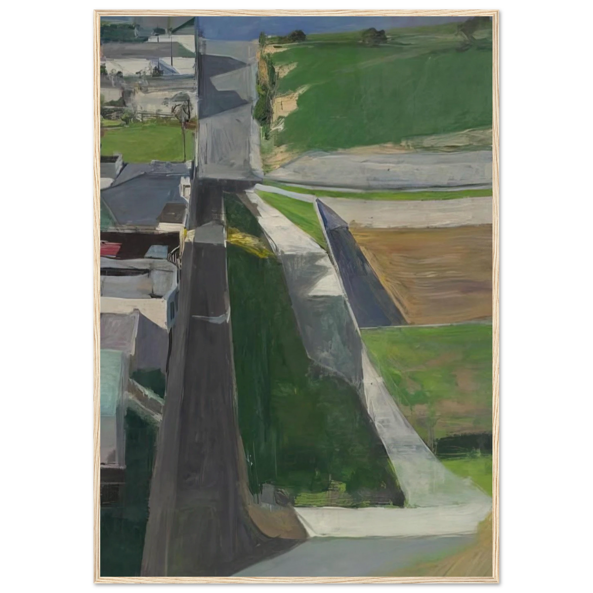 Cityscape I Framed Poster | Richard Diebenkorn Framed Prints Wall Art | Richard Diebenkorn Shop
