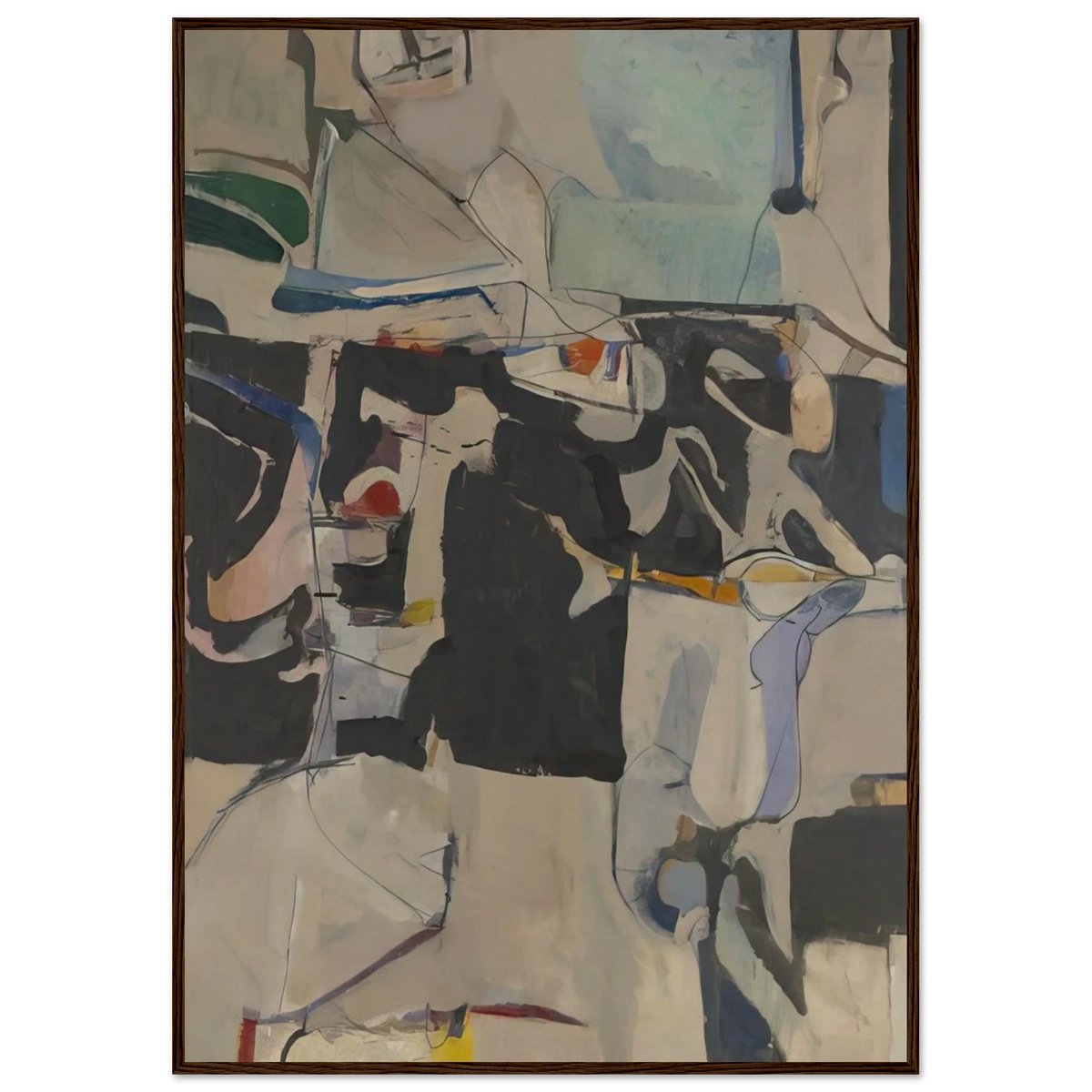 Urbana #6 Framed Poster | Richard Diebenkorn Framed Prints Wall Art | Richard Diebenkorn Shop
