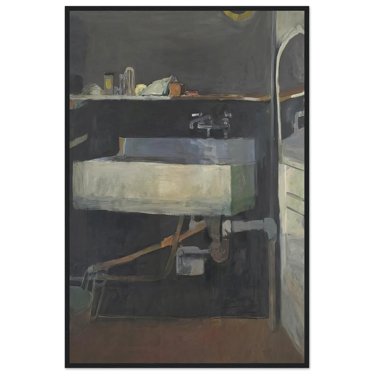 Corner of Studio – Sink Framed Poster | Richard Diebenkorn Framed Prints Wall Art | Richard Diebenkorn Shop