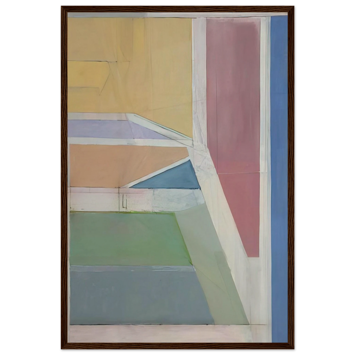 Ocean Park #27 Framed Poster | Richard Diebenkorn Framed Prints Wall Art | Richard Diebenkorn Shop