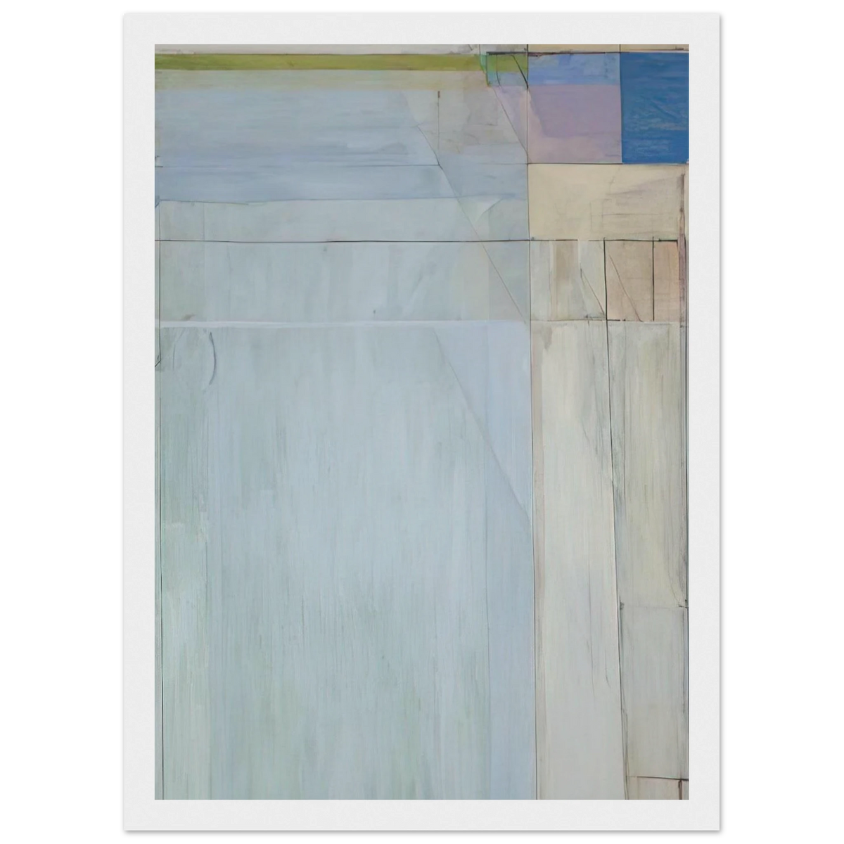 Ocean Park #54 Framed Poster | Richard Diebenkorn Framed Prints Wall Art | Richard Diebenkorn Shop