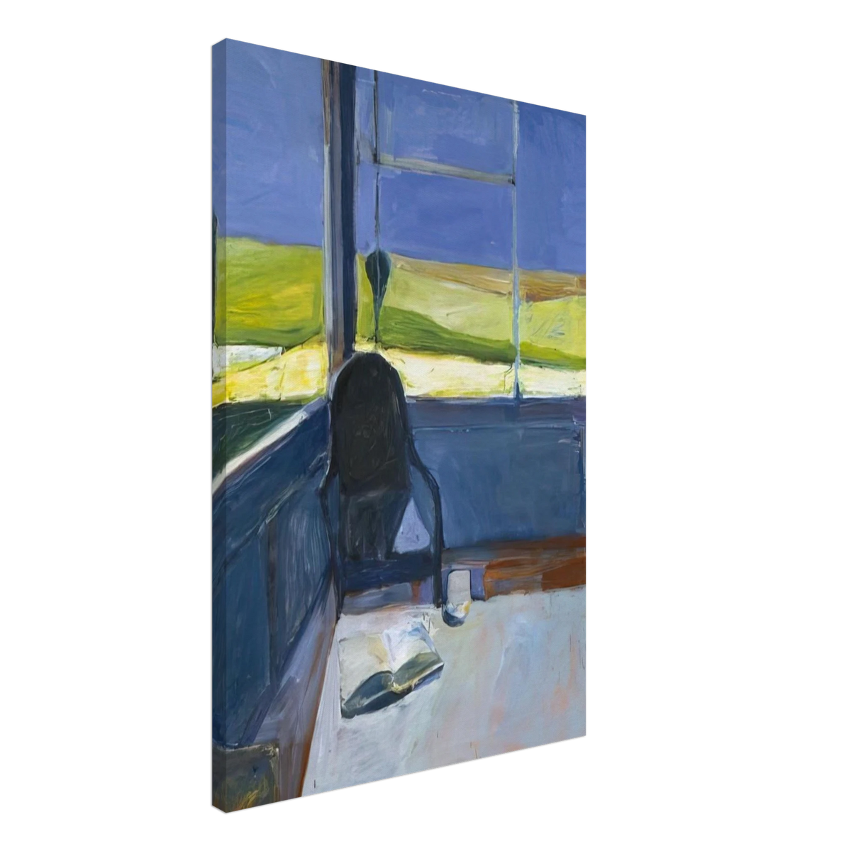 Interior with Book Canvas | Richard Diebenkorn Canvas | Richard Diebenkorn Shop