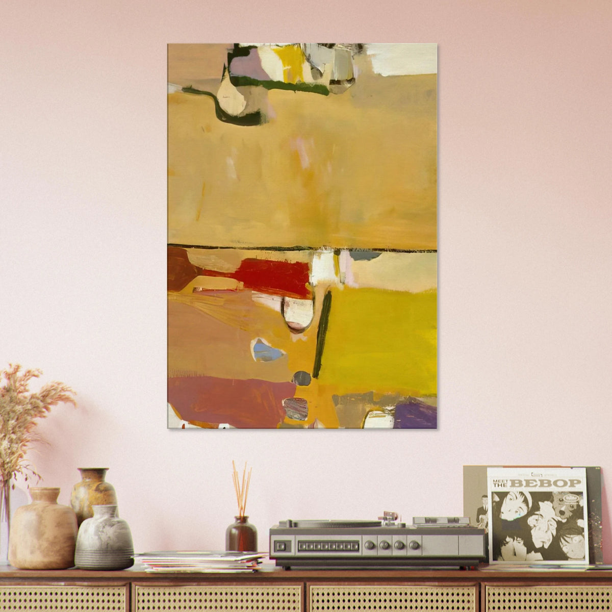 A Day at the Races Canvas | Richard Diebenkorn Canvas | Richard Diebenkorn Shop