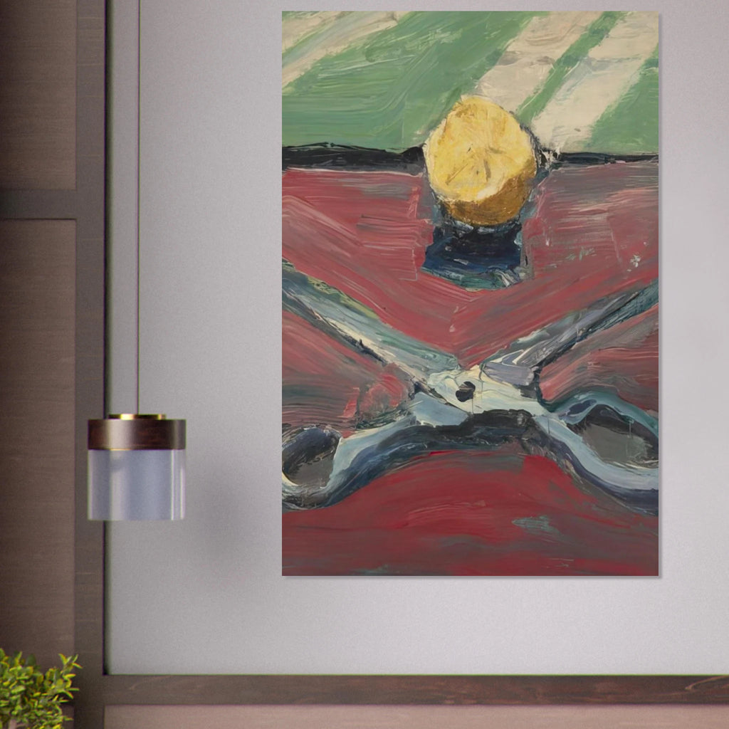 Scissors and Lemon, II Poster | Richard Diebenkorn Poster | Richard Diebenkorn Shop