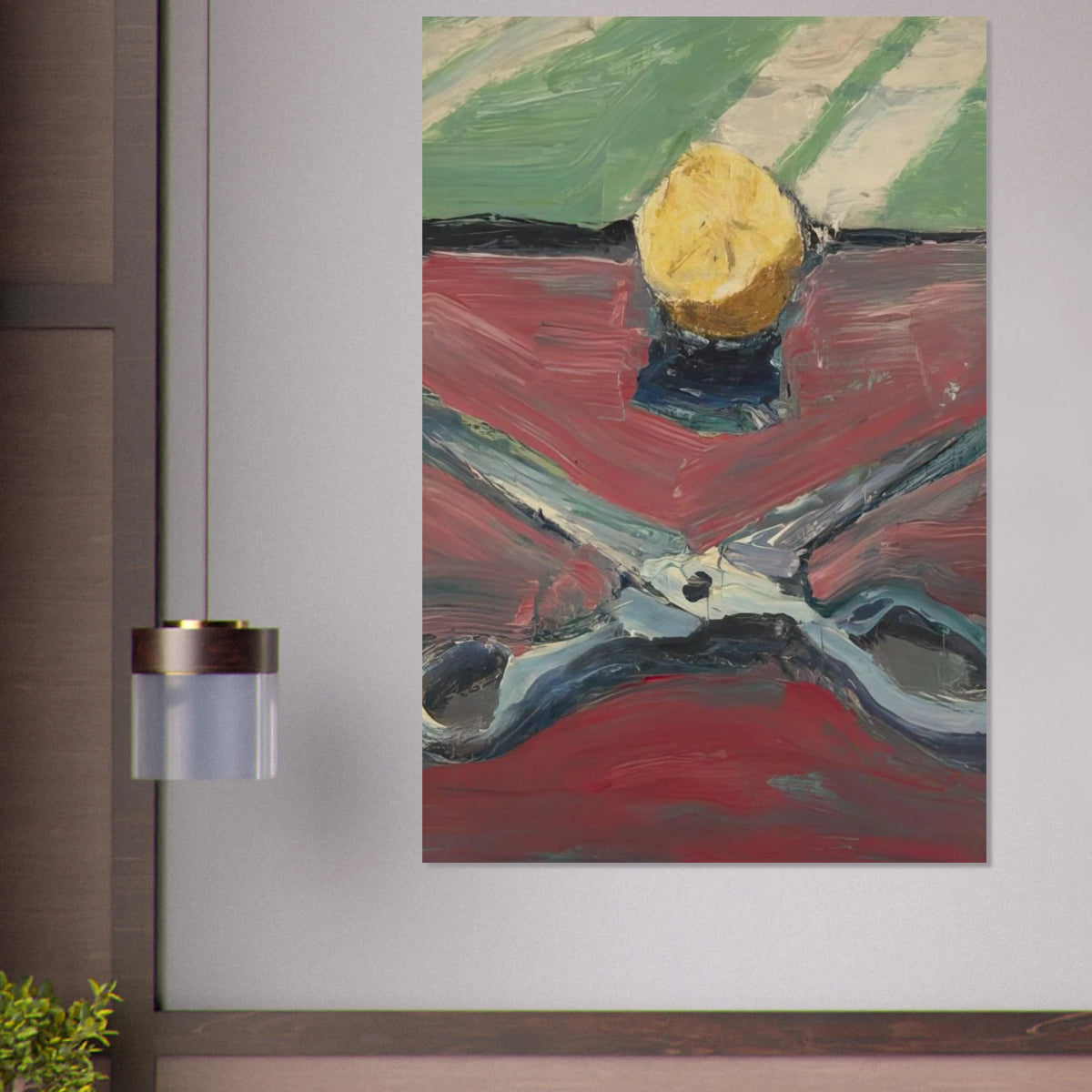 Scissors and Lemon, II Poster | Richard Diebenkorn Poster | Richard Diebenkorn Shop