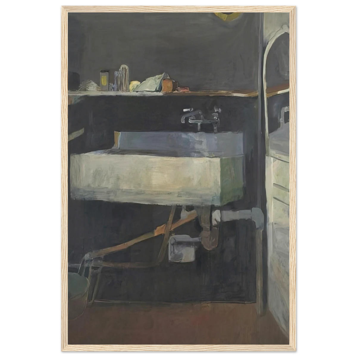 Corner of Studio – Sink Framed Poster | Richard Diebenkorn Framed Prints Wall Art | Richard Diebenkorn Shop