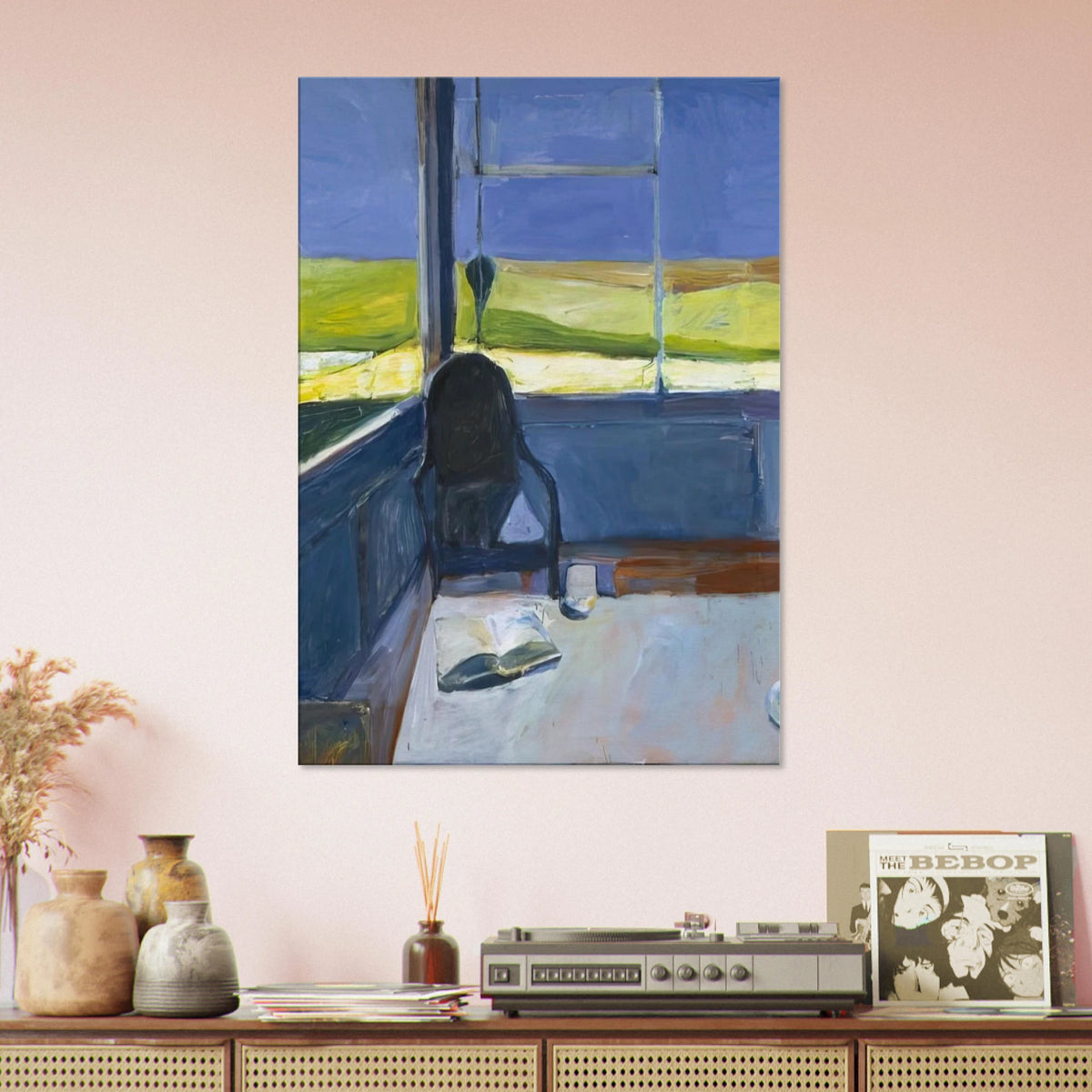 Interior with Book Canvas | Richard Diebenkorn Canvas | Richard Diebenkorn Shop