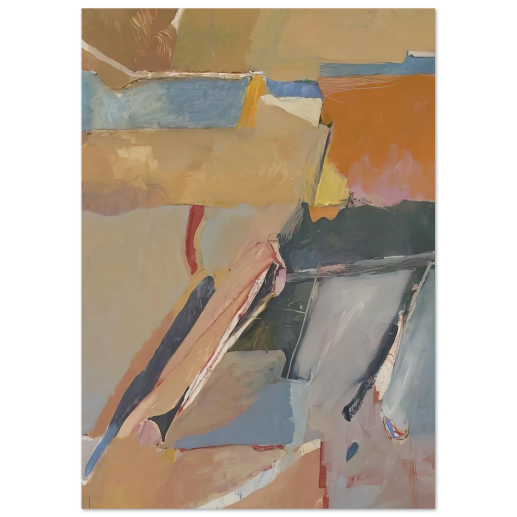Berkeley #8 Poster | Richard Diebenkorn Poster | Richard Diebenkorn Shop