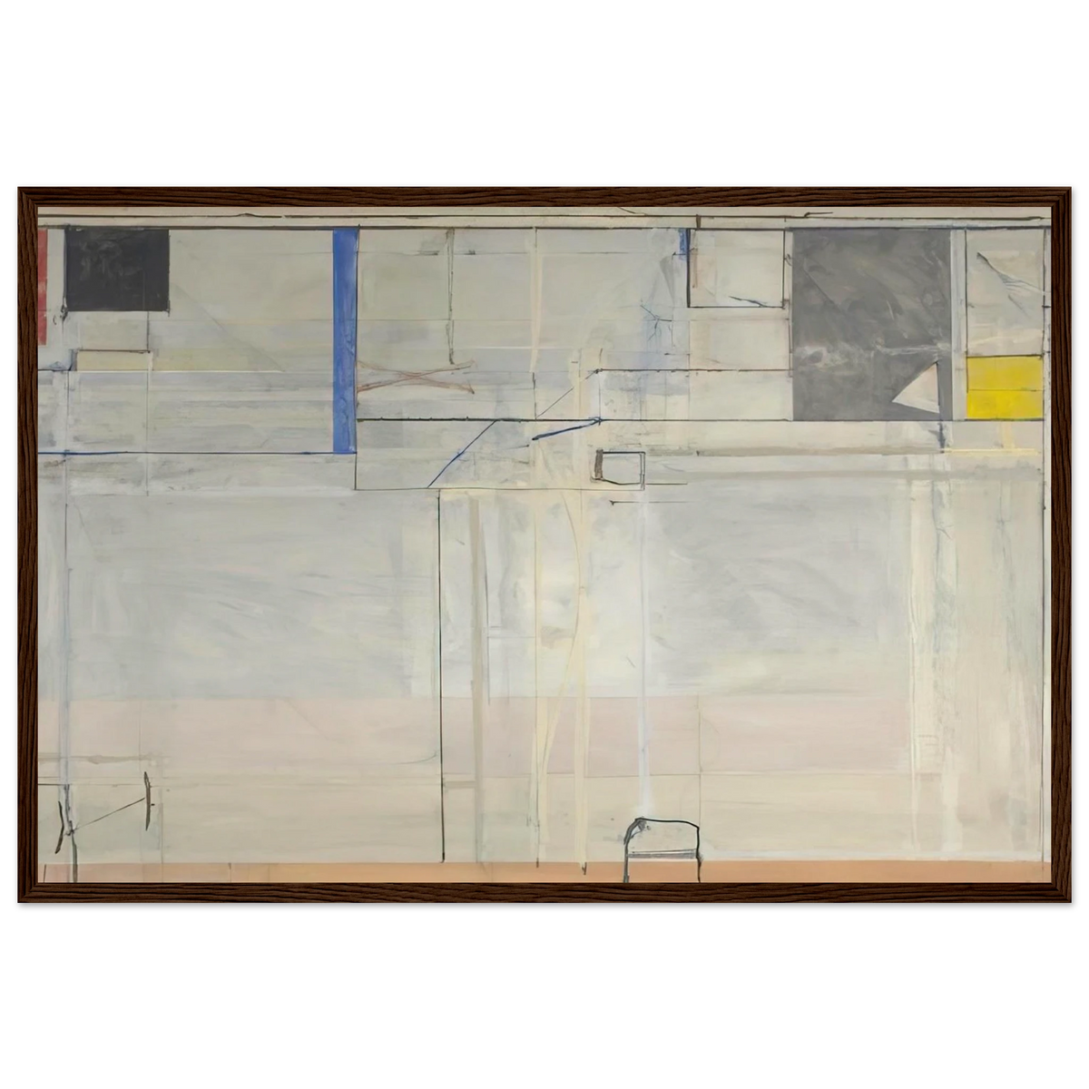 Ocean Park #131 Framed Poster | Richard Diebenkorn Framed Prints Wall Art | Richard Diebenkorn Shop