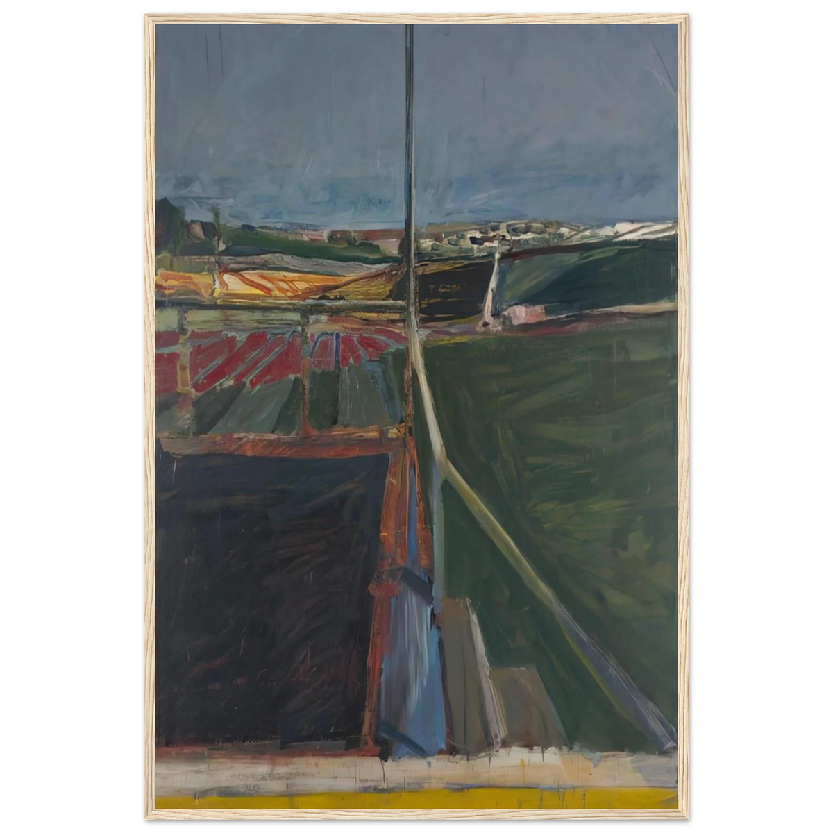 View from the Porch Framed Poster | Richard Diebenkorn Framed Prints Wall Art | Richard Diebenkorn Shop