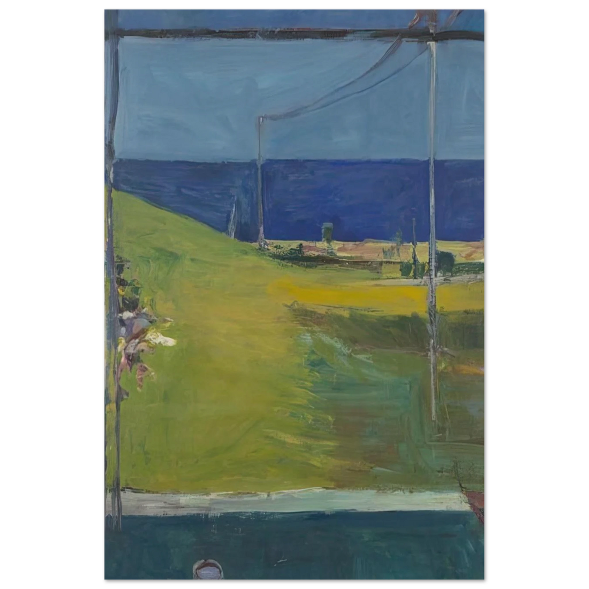 Ocean from a Window Poster | Richard Diebenkorn Poster | Richard Diebenkorn Shop