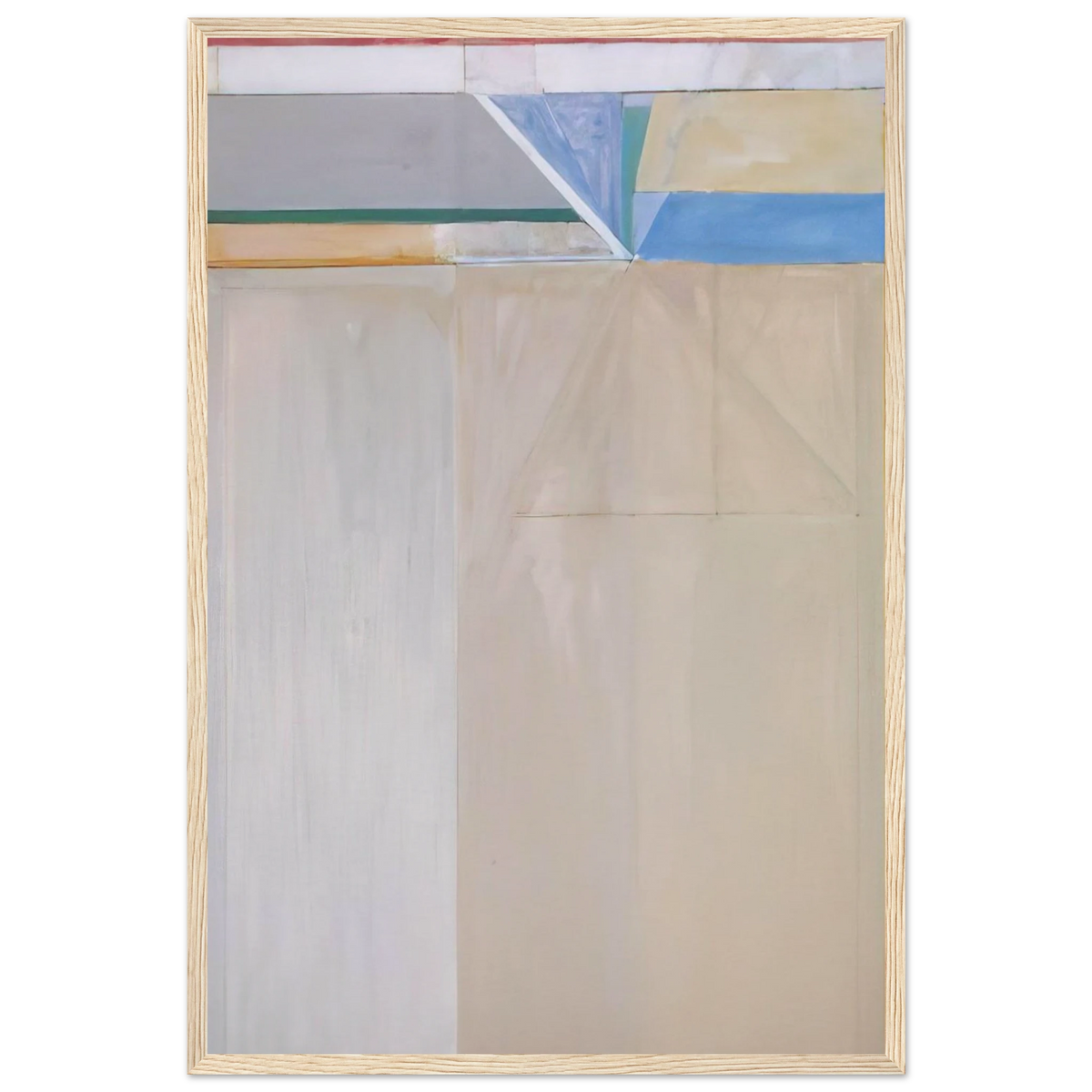Ocean Park #46 Framed Poster | Richard Diebenkorn Framed Prints Wall Art | Richard Diebenkorn Shop