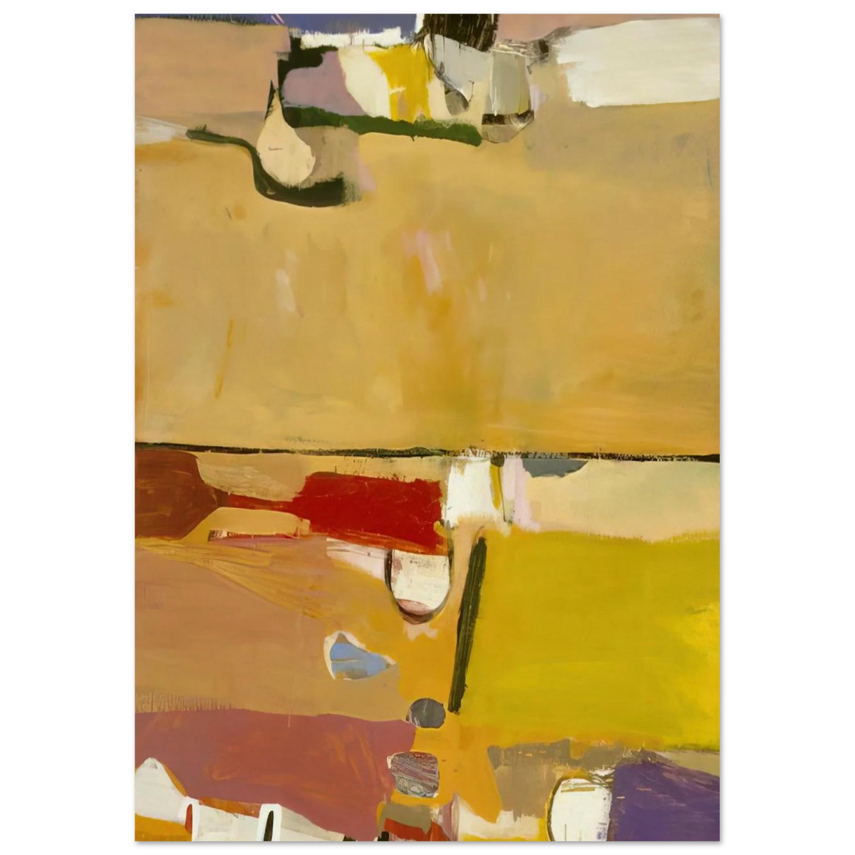 A Day at the Races Poster | Richard Diebenkorn Poster | Richard Diebenkorn Shop