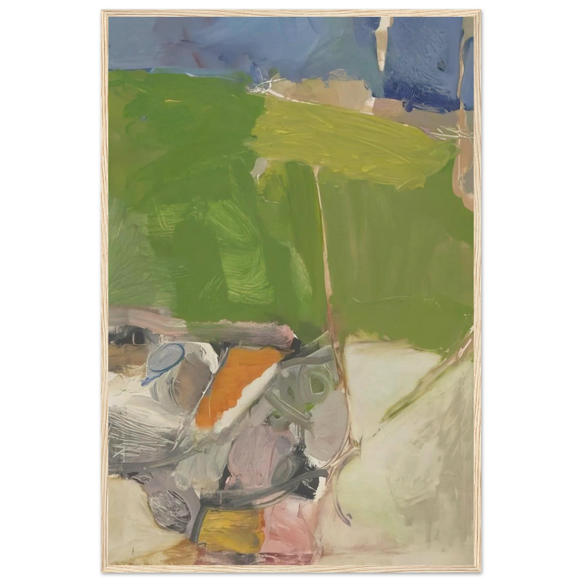 Berkeley #33 Framed Poster | Richard Diebenkorn Framed Prints Wall Art | Richard Diebenkorn Shop