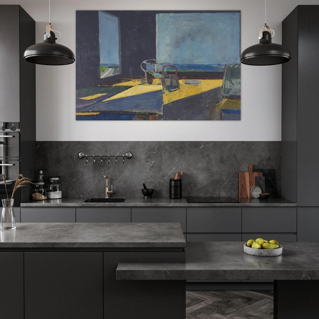 Interior with View of the Ocean Poster | Richard Diebenkorn Poster | Richard Diebenkorn Shop
