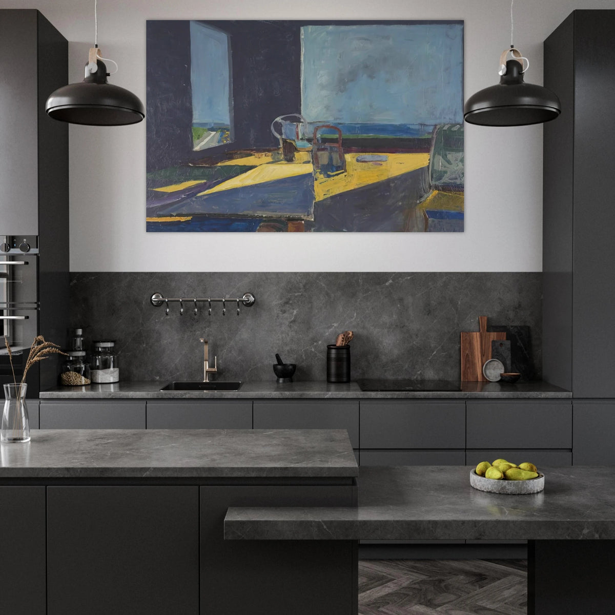 Interior with View of the Ocean Poster | Richard Diebenkorn Poster | Richard Diebenkorn Shop