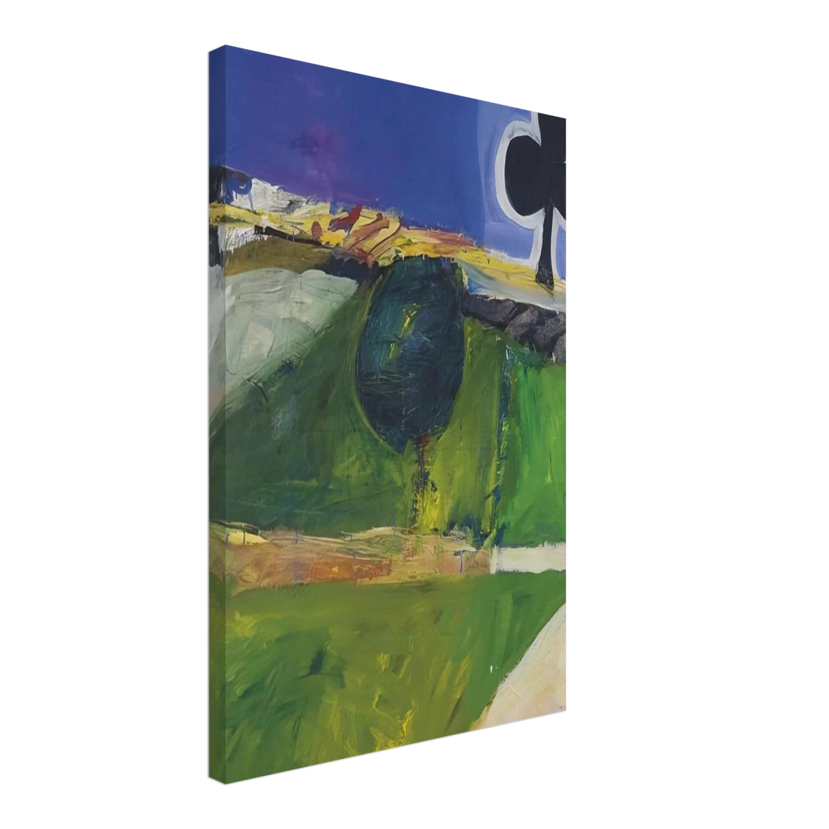 Landscape with Figure Canvas | Richard Diebenkorn Canvas | Richard Diebenkorn Shop