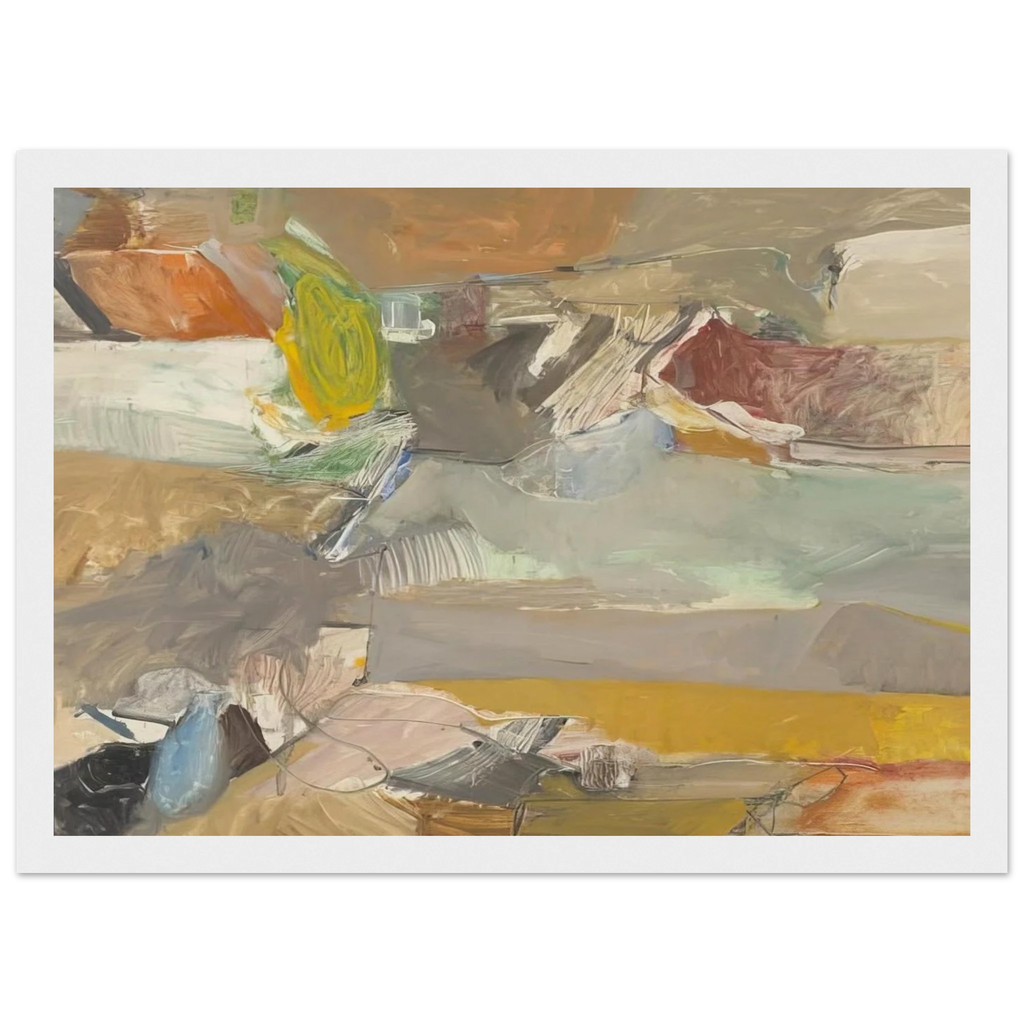 Berkeley #46 Framed Poster | Richard Diebenkorn Framed Prints Wall Art | Richard Diebenkorn Shop