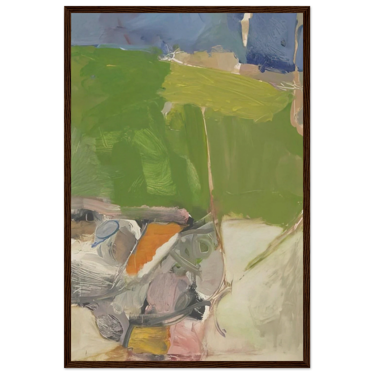 Berkeley #33 Framed Poster | Richard Diebenkorn Framed Prints Wall Art | Richard Diebenkorn Shop