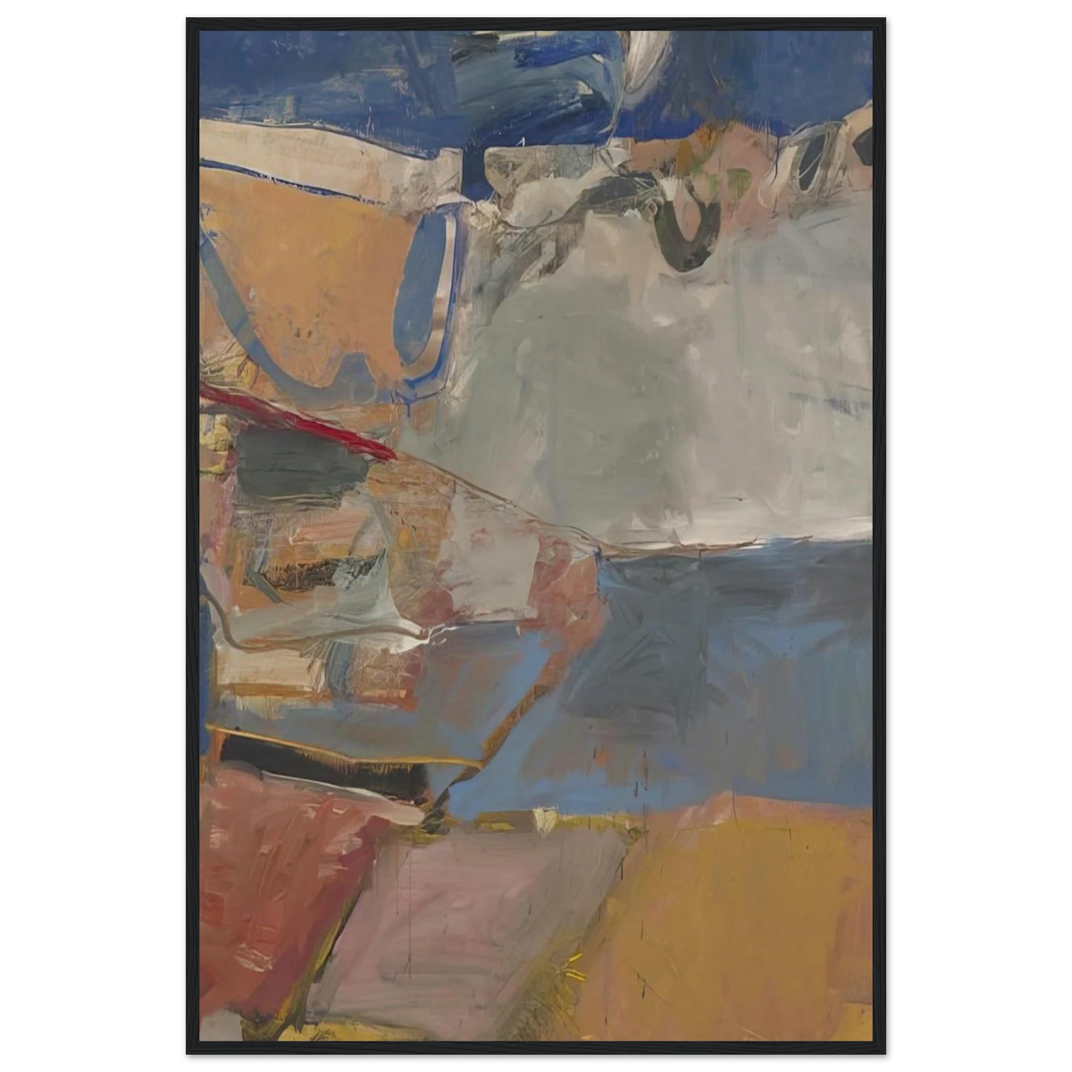 Berkeley #22 Framed Poster | Richard Diebenkorn Framed Prints Wall Art | Richard Diebenkorn Shop