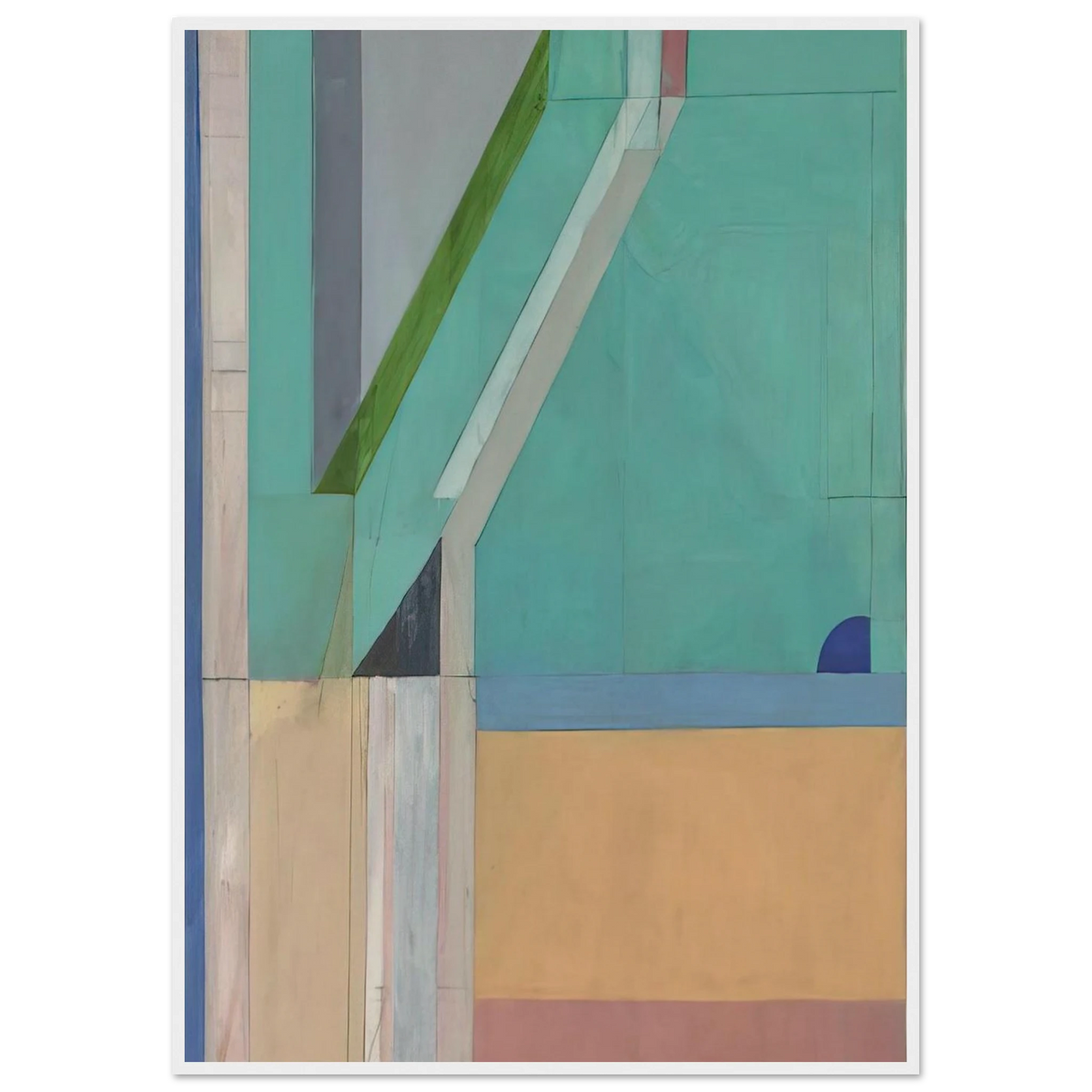 Ocean Park #40 Framed Poster | Richard Diebenkorn Framed Prints Wall Art | Richard Diebenkorn Shop