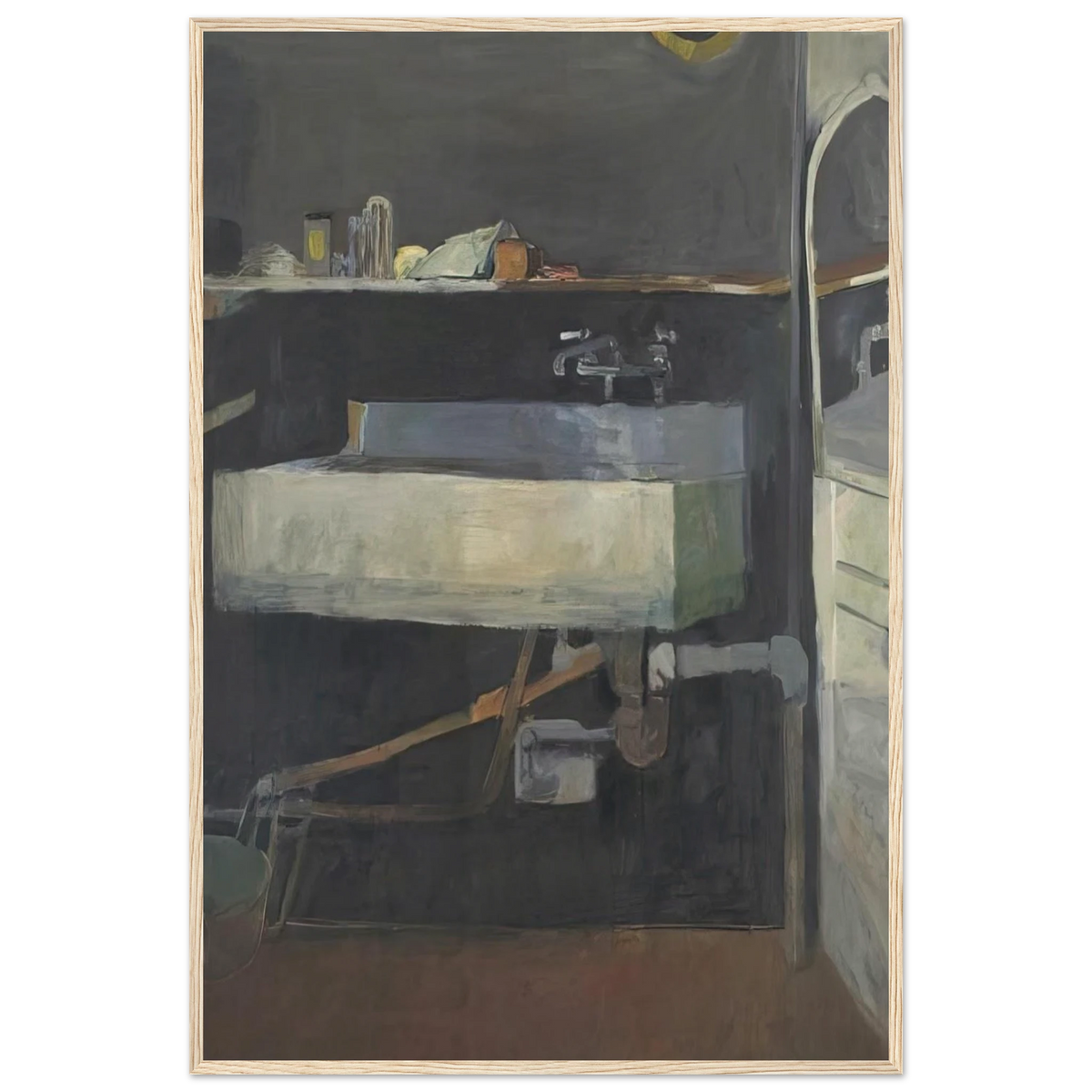 Corner of Studio – Sink Framed Poster | Richard Diebenkorn Framed Prints Wall Art | Richard Diebenkorn Shop