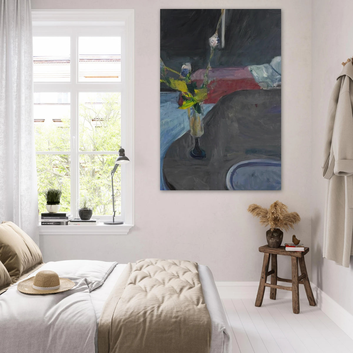 Interior with Flowers Poster | Richard Diebenkorn Poster | Richard Diebenkorn Shop