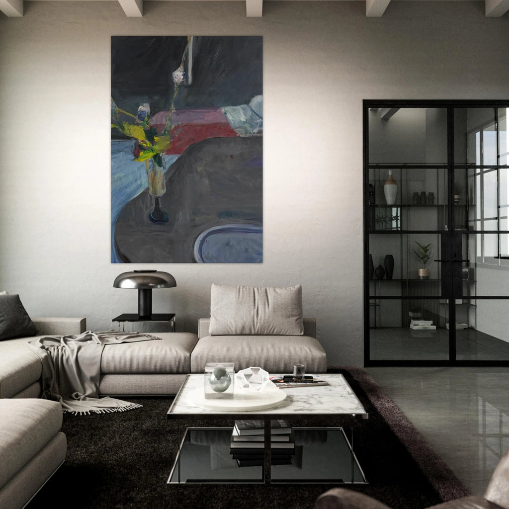Interior with Flowers Poster | Richard Diebenkorn Poster | Richard Diebenkorn Shop